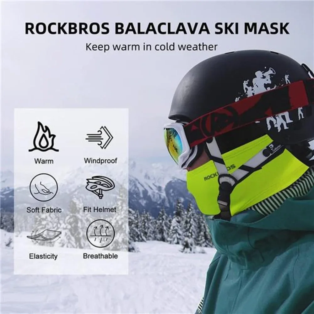 Unisex  Windproof Thermal Winter Scarf Mask Neck Warmer Hood for Cycling